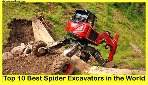 Top 10 Best Spider Excavators in the World (Spider Machine)